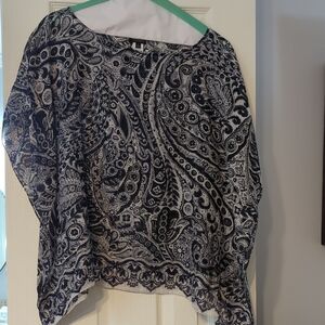 Elegant Paisley Women's Top